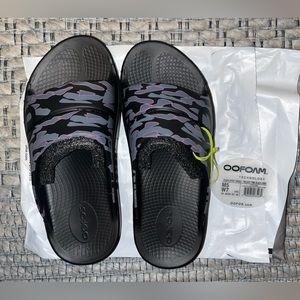 Oofos OOahh Sport Sandal - Project Pink Camo